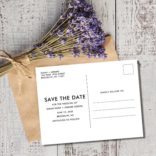 無料おもしろい写真結婚式の日付を保存 案内ポストカード