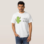 無料かわいいハグおもしろいハ間抜けグ Tシャツ (正面フル)