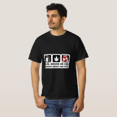 無料では乗せない – オールドスクールコード Tシャツ (正面フル)