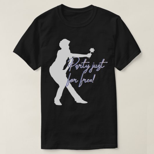 無料で子供っぽいガンビノパーティー Tシャツ (デザイン正面)