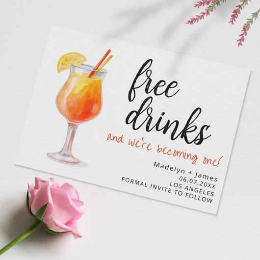無料で飲み放題!おしゃれでモダンな写真が撮れる結婚式 セーブザデート