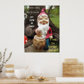 無料のガーデン格言 ポスター (キッチン)