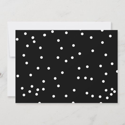 無料のケーキおもしろい結婚式の日付を保存フルフォトI 招待状 (裏面)