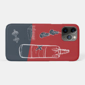 無料のジム電話ケース Case-Mate iPhoneケース (裏面(横))