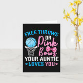 無料のスローまたはピンクの弓Auntie愛あなた性別R カード (黄色い花)