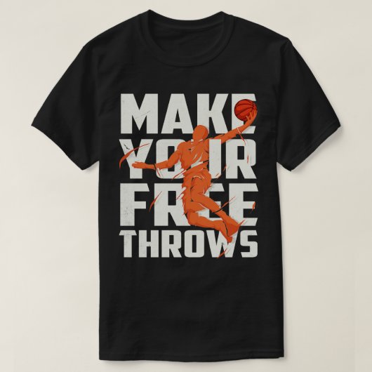 無料のスローを作成 Tシャツ (デザイン正面)