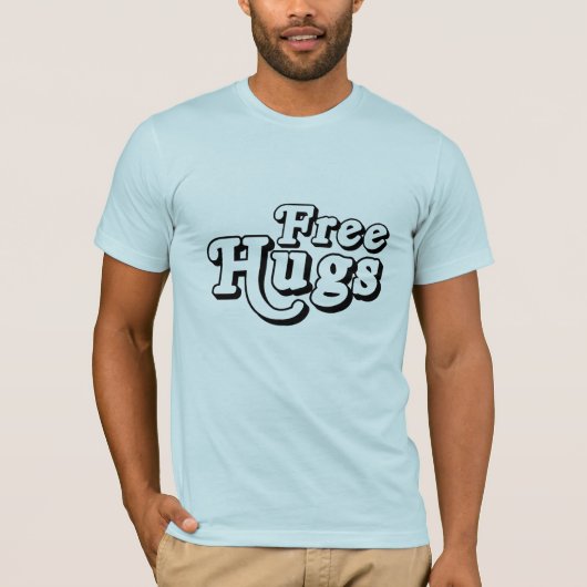 無料のハグ.png tシャツ (正面)