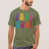 無料のハグ Tシャツ (正面)