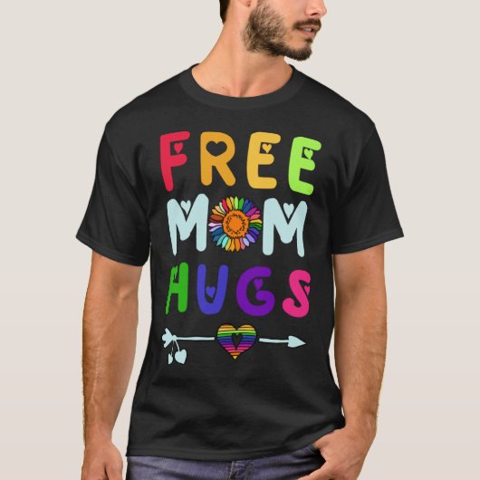 無料のママのハグ Tシャツ (正面)