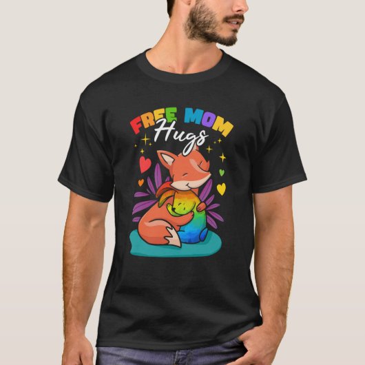 無料のママのハグ Tシャツ (正面)