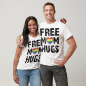 無料のママは可愛いLGBTプライドゲイギフト。 Tシャツ (ユニセックス)