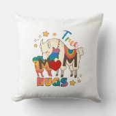 無料のマムハグ – レインボーシープLGBTQプライドハグ クッション (正面)