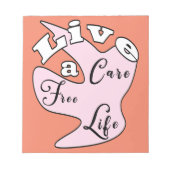 無料のメモ気に帳を使用する ノートパッド (正面)