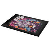 無料の宇宙飛行士デザイン カッティングボード (角)