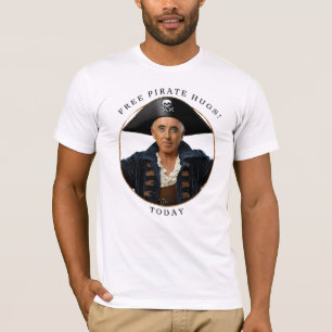 無料の海賊ハグ! Tシャツ