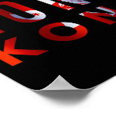 無料の香港#freehongkong #savehongkong Democra ポスター (角)