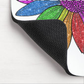 無料のMom Hugs LGBTQIA+プライドサポート マウスパッド (コーナー)