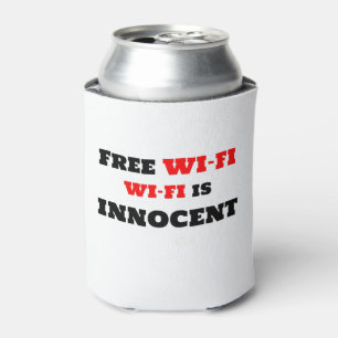 無料のWi-Fi Wi-Fiは無実 缶クーラー