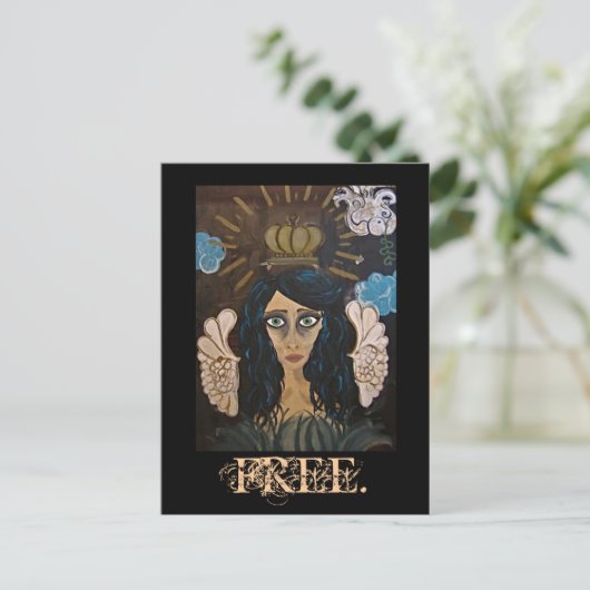 無料はがき ポストカード (スタンド正面)