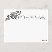 無料はがき ポストカード (裏面)