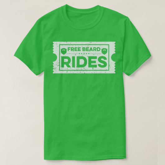 無料ひげ乗りクラシックTシャツ Tシャツ (デザイン正面)