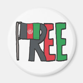 無料アフガニスタン マグネット