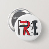 無料エジプト 缶バッジ (正面&裏面)