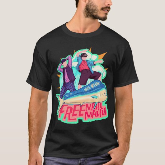 無料カジキマグロ Tシャツ (正面)