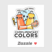 無料カラーおもしろいプ絵を描ン シール (シート)