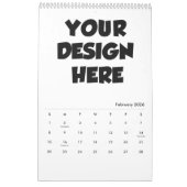 無料カレンダーメーカーカレンダーのパーソナライズされた作成 カレンダー (2月 2026)