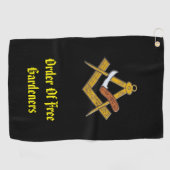 無料ガーデナーズゴルフタオル ゴルフタオル (横)