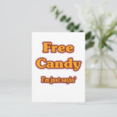 無料キャンディ ポストカード (スタンド正面)