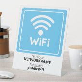 無料ゲストWifi 台座サイン (インサイチュ)