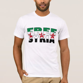 無料シリア男性ティー Tシャツ