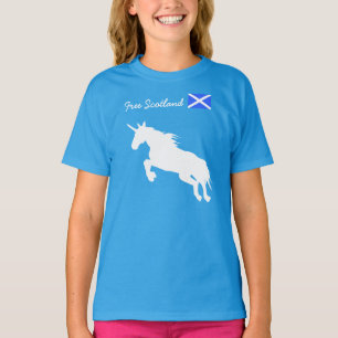 無料スコットランドユニコーン Tシャツ