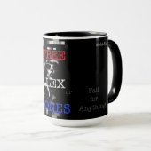 無料スピーチ- Alex Jones 15oz Mug マグカップ (正面右)