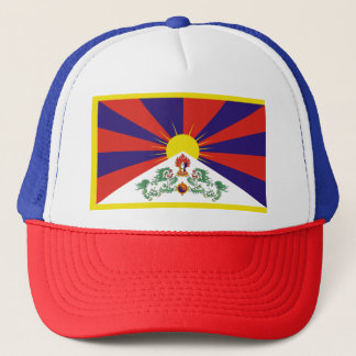 無料チベット国旗 – Peu Rangzen ་བོད་རང་བཙན キャップ