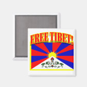 無料チベット マグネット (正面/裏面)