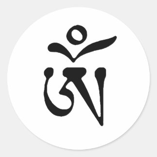 無料チベット ラウンドシール