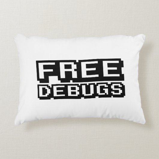 無料デバッグ アクセントクッション (正面)