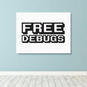 無料デバッグ キャンバスプリント (インサイチュ (ウッドフロア))