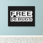 無料デバッグ キャンバスプリント (インサイチュ (ウッドフロア))