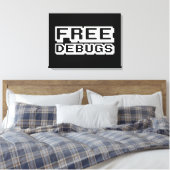 無料デバッグ キャンバスプリント (インサイチュ (寝室))