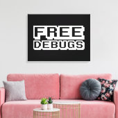 無料デバッグ キャンバスプリント (インサイチュ (リビング))