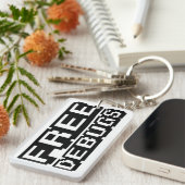 無料デバッグ キーホルダー (正面右)