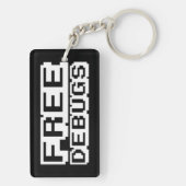 無料デバッグ キーホルダー (裏面)