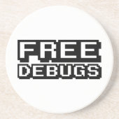 無料デバッグ コースター (正面)