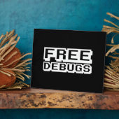 無料デバッグ フォトプラーク (側面)