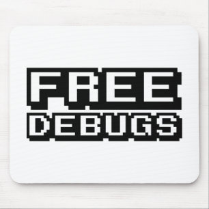 無料デバッグ マウスパッド