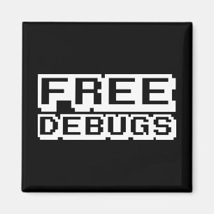 無料デバッグ マグネット